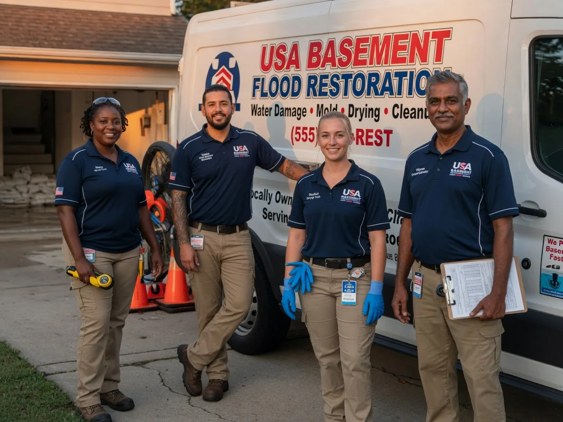 Basement Flood Cleanup company in Otwell, IN