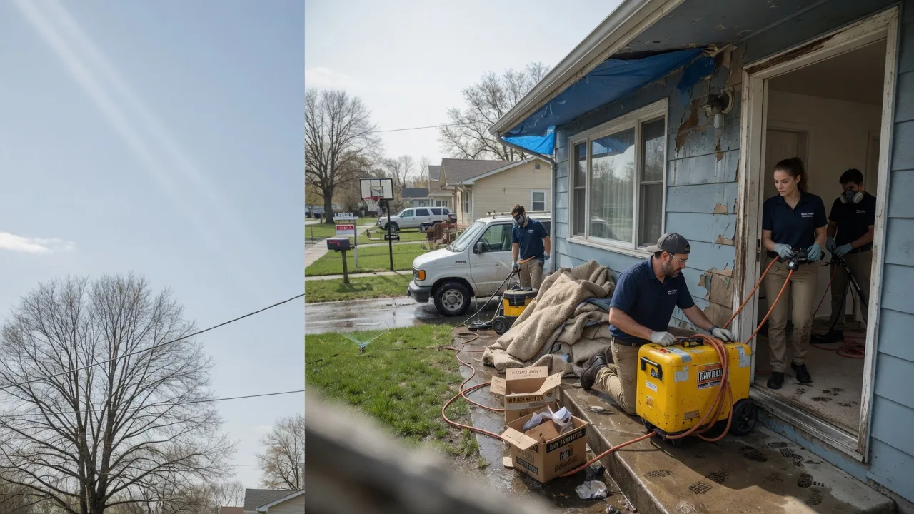 Basement Flood Cleanup in Otwell, IN near me